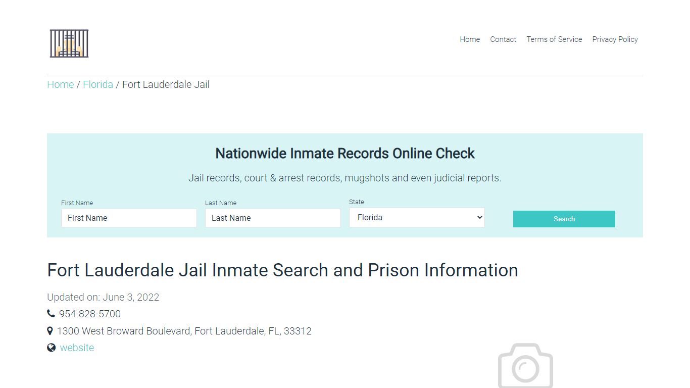 Fort Lauderdale Jail Inmate Search and Prison Information